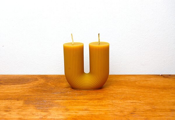 DSC_047555 Vela Decorativa Forma De U