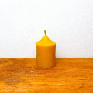 Vela decorativa luz de miel pequeña