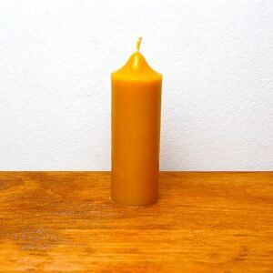 Vela decorativa luz de miel fina