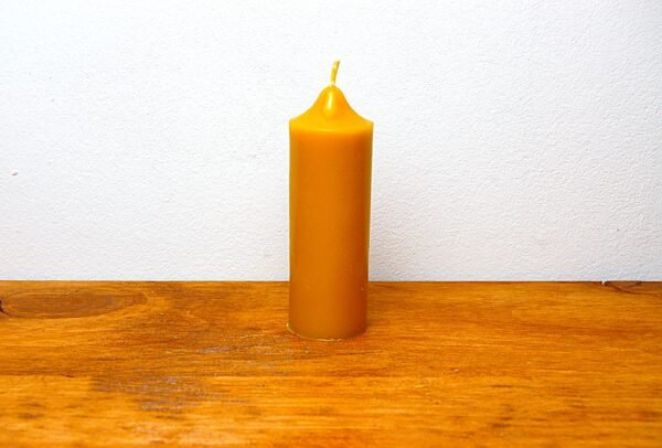 Vela decorativa luz de miel fina