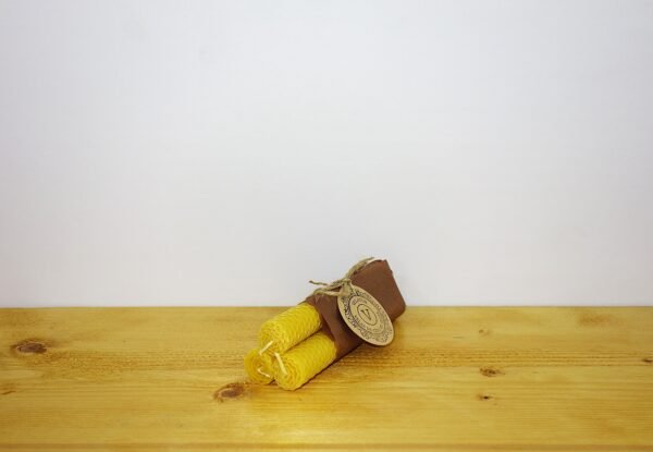 Velas de meditación 100% cera de abejas